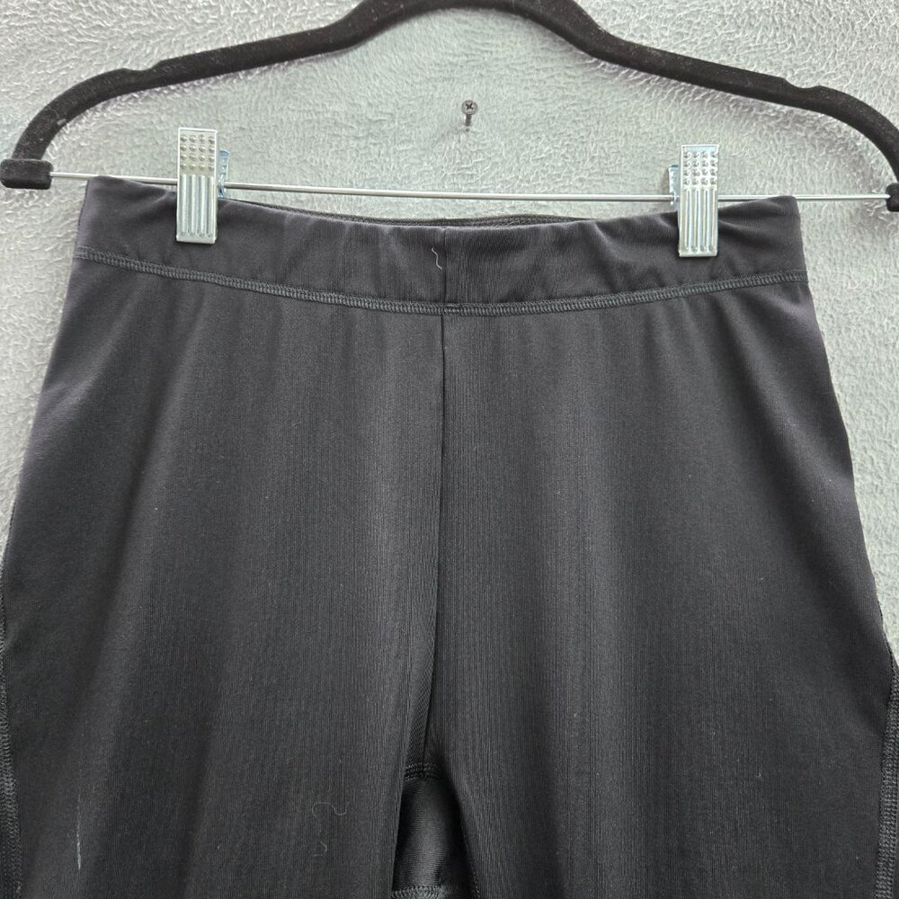 Gymshark Women Activewear Pants S Black Graphic Print Performance Crop Legging - Picture 10 of 10